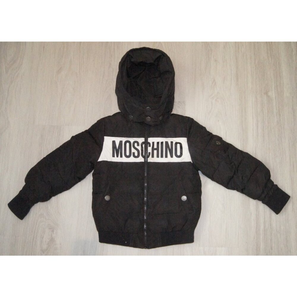 Moschino padded logo jacket